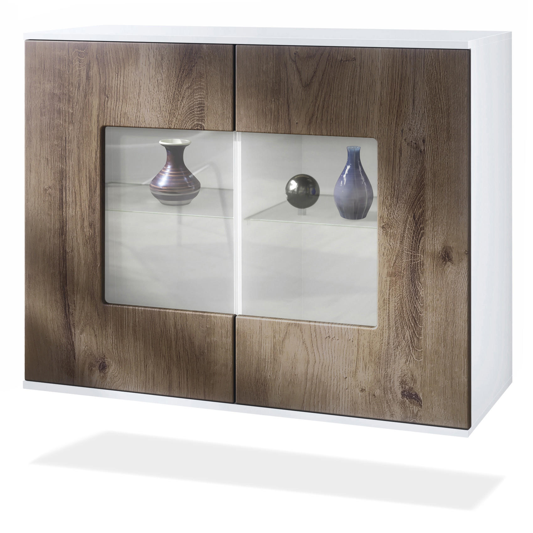 KOMMODE Grömitz Eiche Ribbeck - Alteiche, Holzwerkstoff (92.5/73.5/35cm) - Vladon