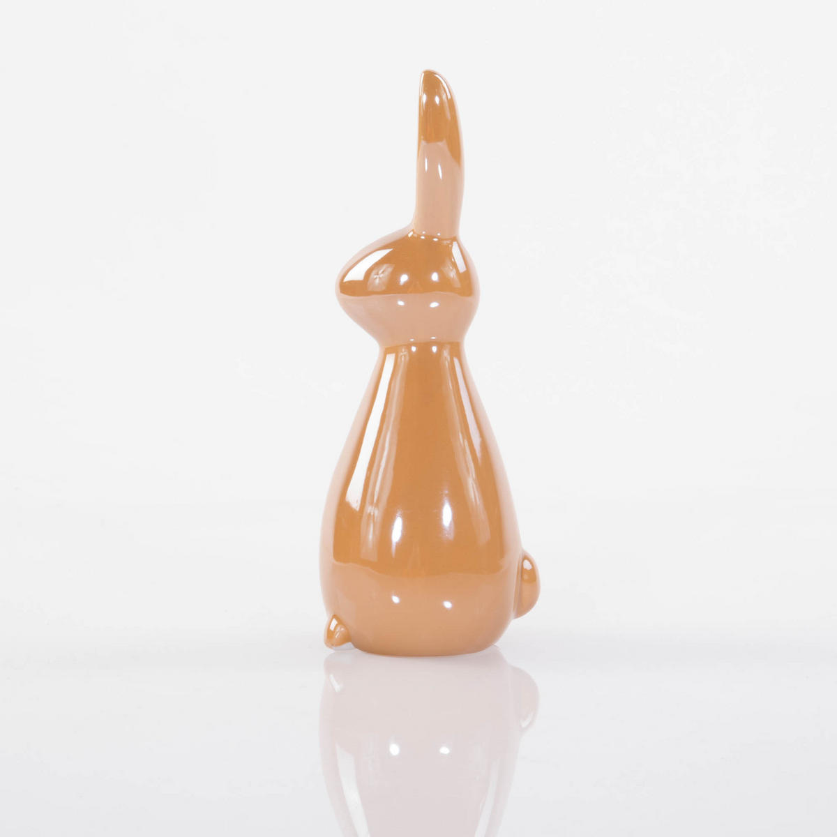 OSTERHASE Figur 16,5 cm - Orange, Keramik (5.5/16.5/6cm) - Boltze Home