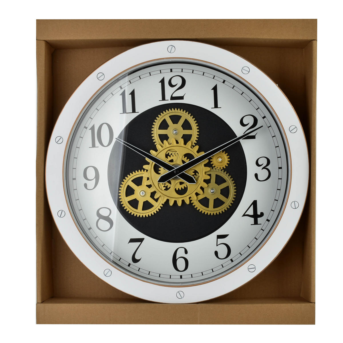 WANDUHR Ramsey gold 40/40/40 cm Kunststoff - Goldfarben, Kunststoff (40/40/40cm) - Mondex