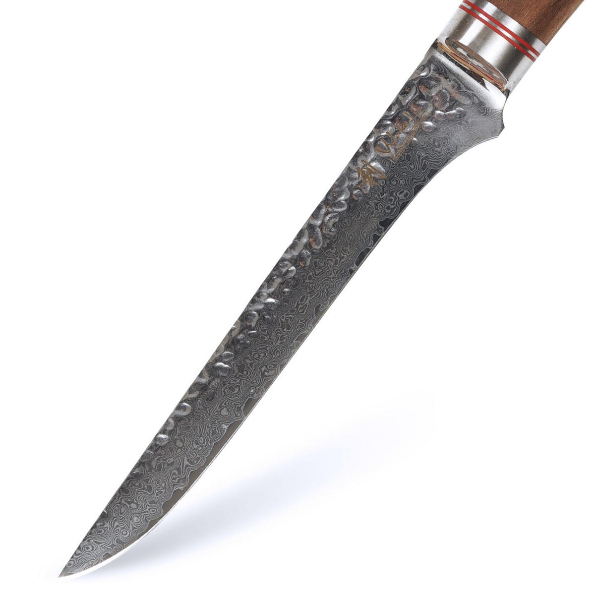 AUSBEIN- UND FILETIERMESSER 16,5 cm - Nussbaumfarben, Holz/Metall (30cm) - Wakoli