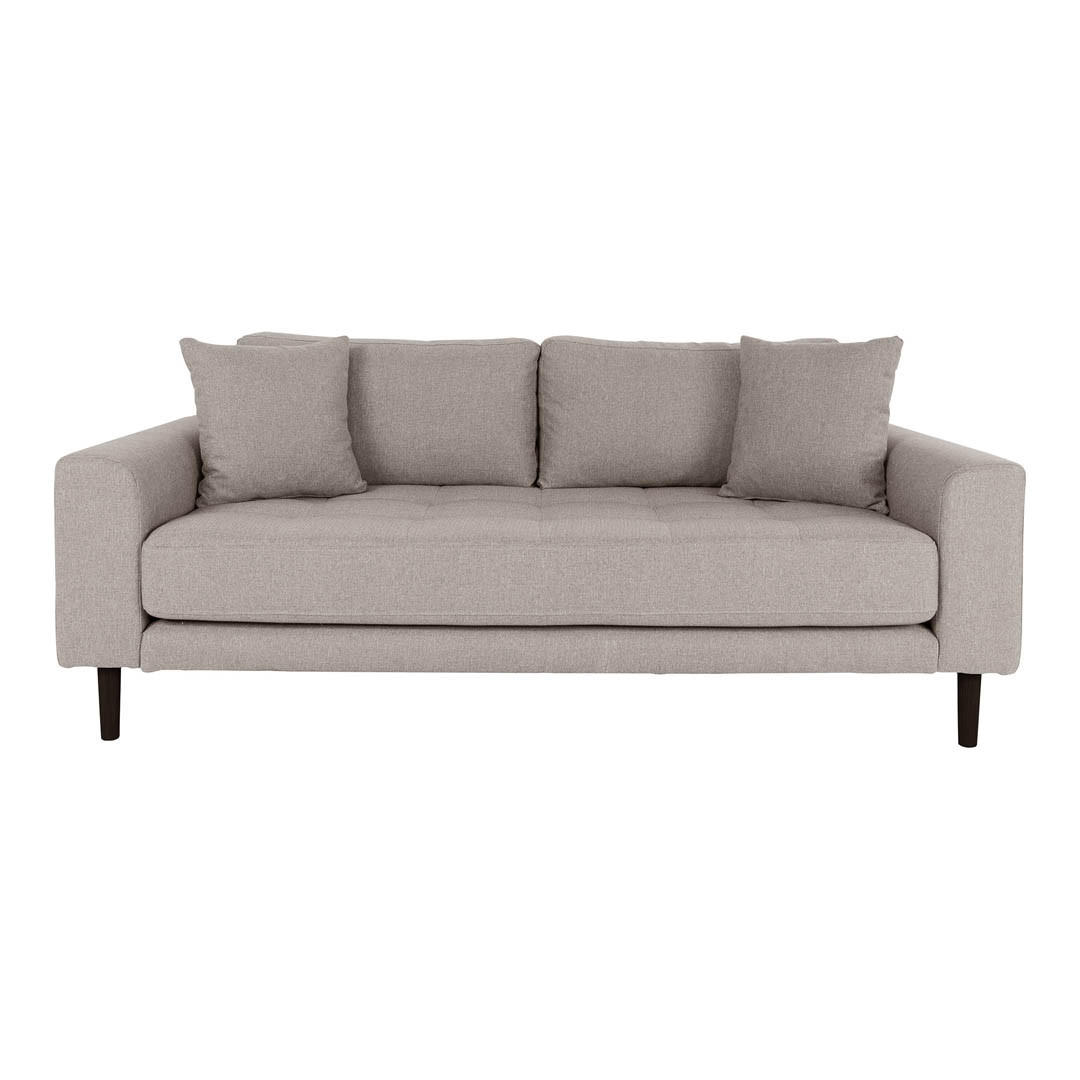 2,5-SITZER-SOFA braun - Braun, Textil (180/76/93cm) - ebuy24