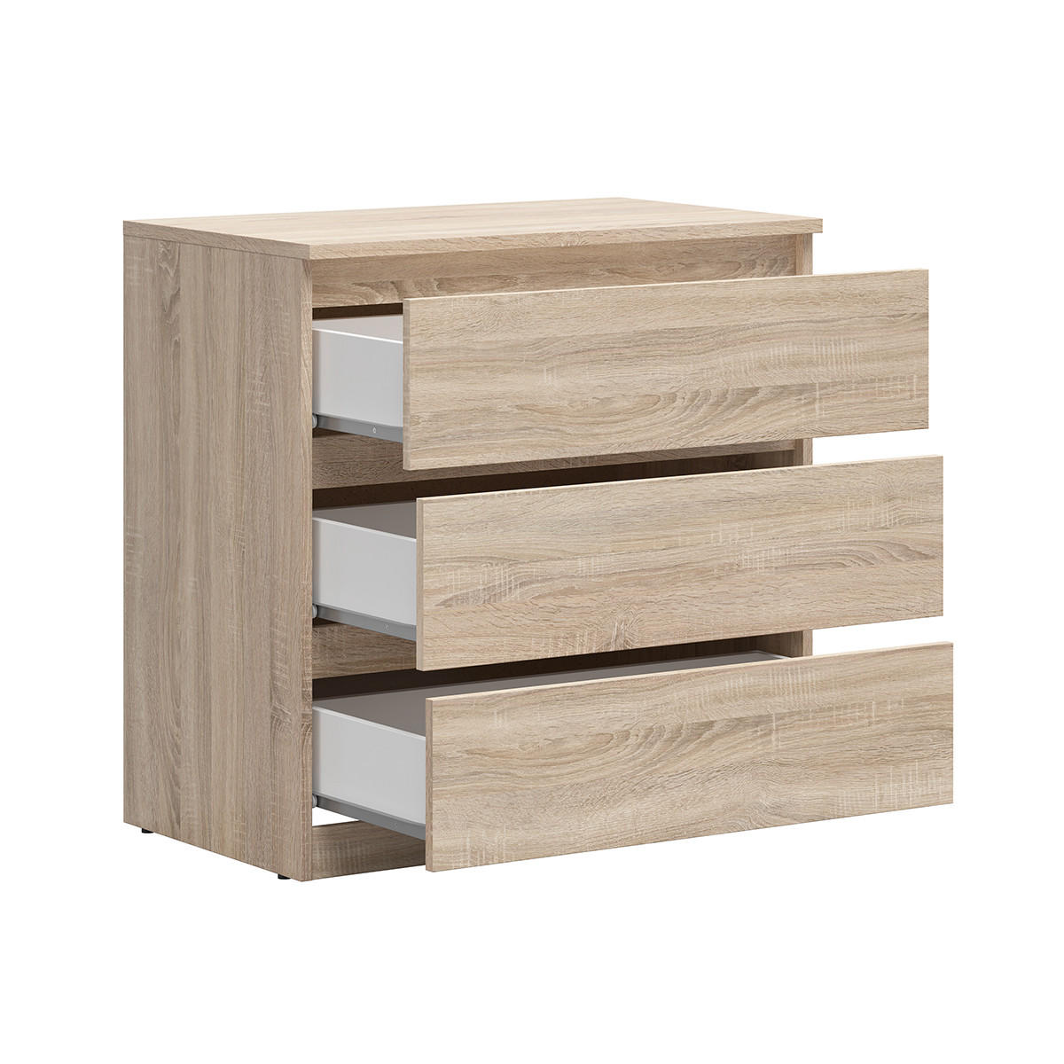 KOMMODE Edwin Holz - Braun, Holzwerkstoff (75/75/45cm) - Petits-meubles