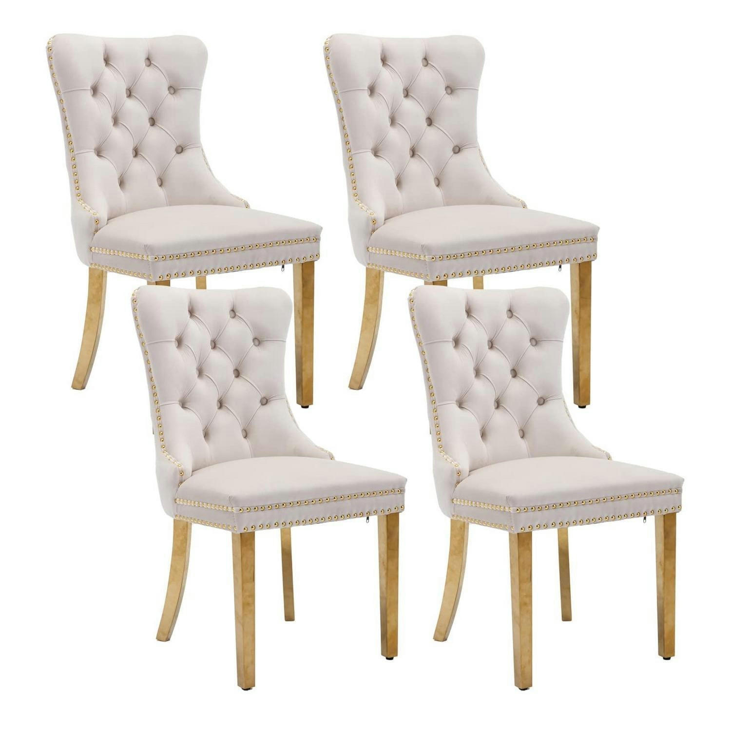 XXXLutz Esszimmerstuhl Beige 50x95.2x62 cm