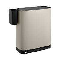MÜLLEIMER MLT2X30 - Taupe, Metall (57.5/68.5/37.5cm)
