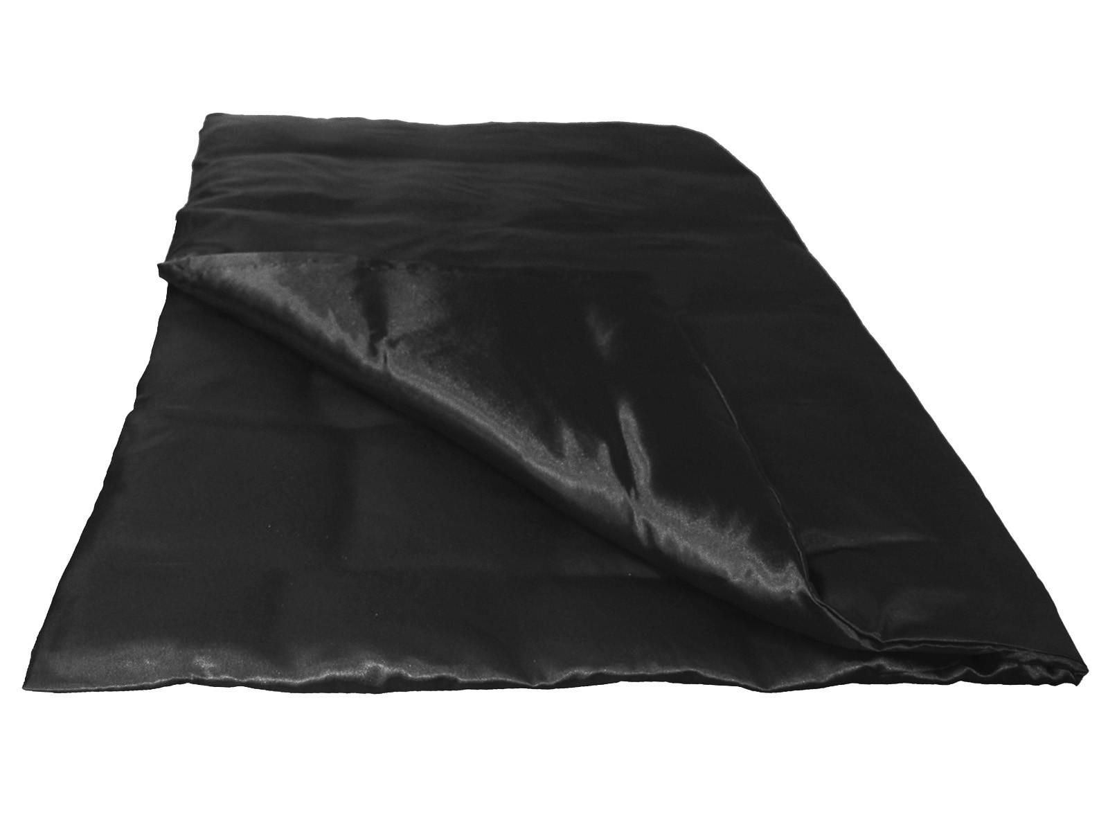 BETTBEZUG Glanz Satin schwarz 135/200 cm - Schwarz, Textil (135/200cm) - beties Heimtextil