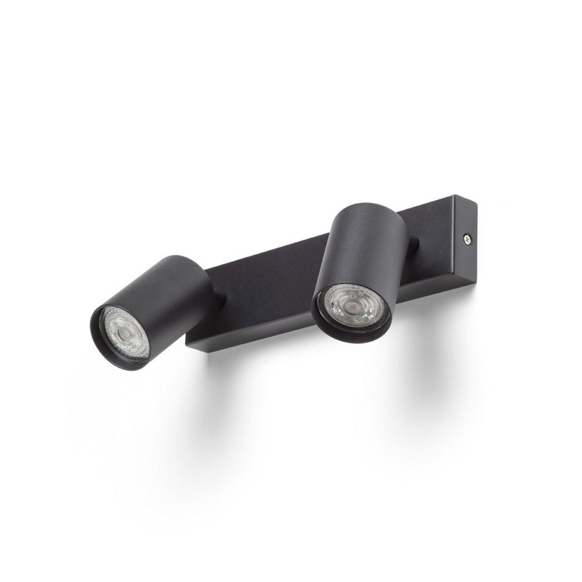 DECKENLEUCHTE DUDE II Schwarz 18 W - Schwarz, Metall (30/30/20cm) - Rendl