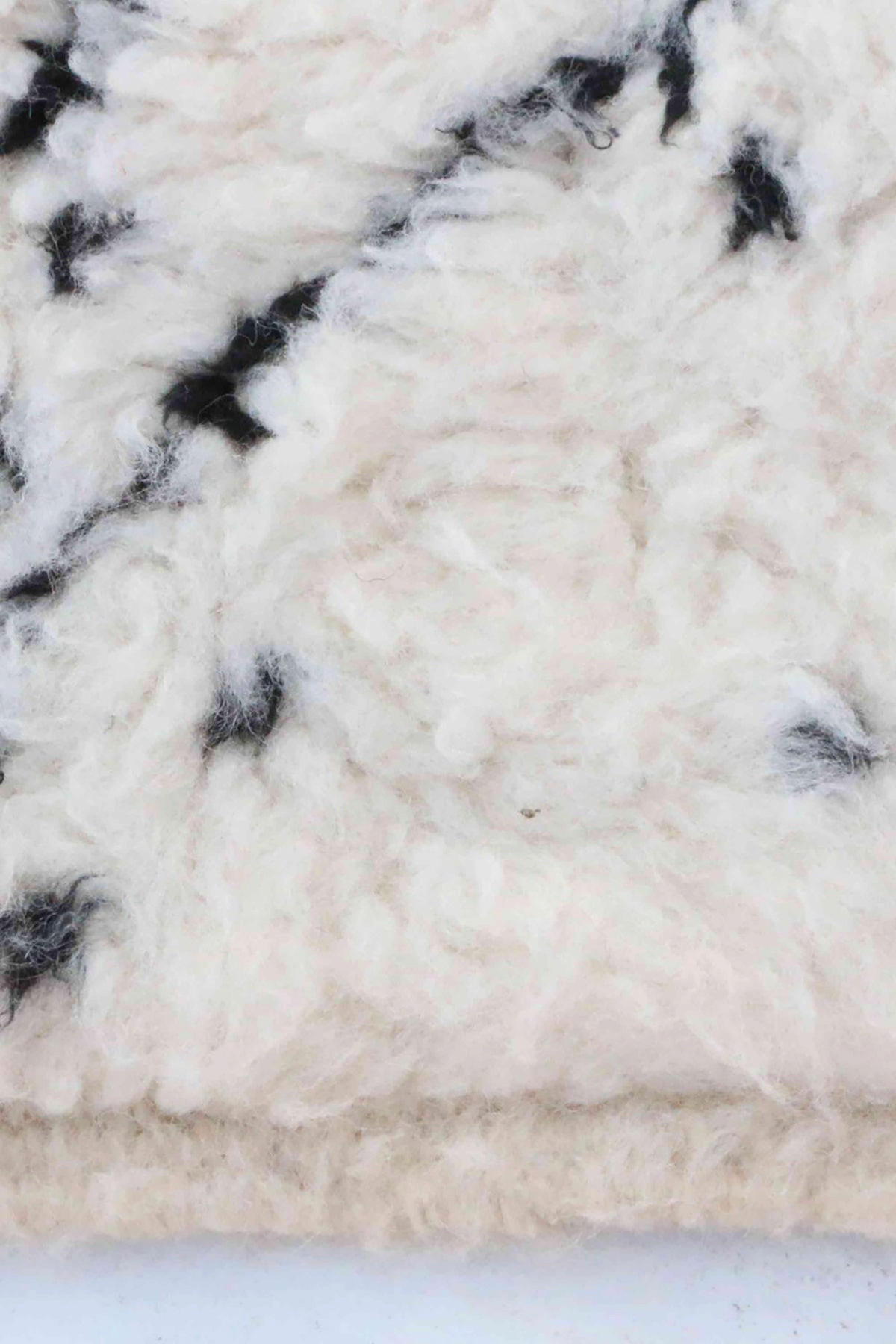 BERBERTEPPICH aus reiner Wolle 158x 245 cm - Beige, Naturmaterialien (158/245cm) - AFK Living