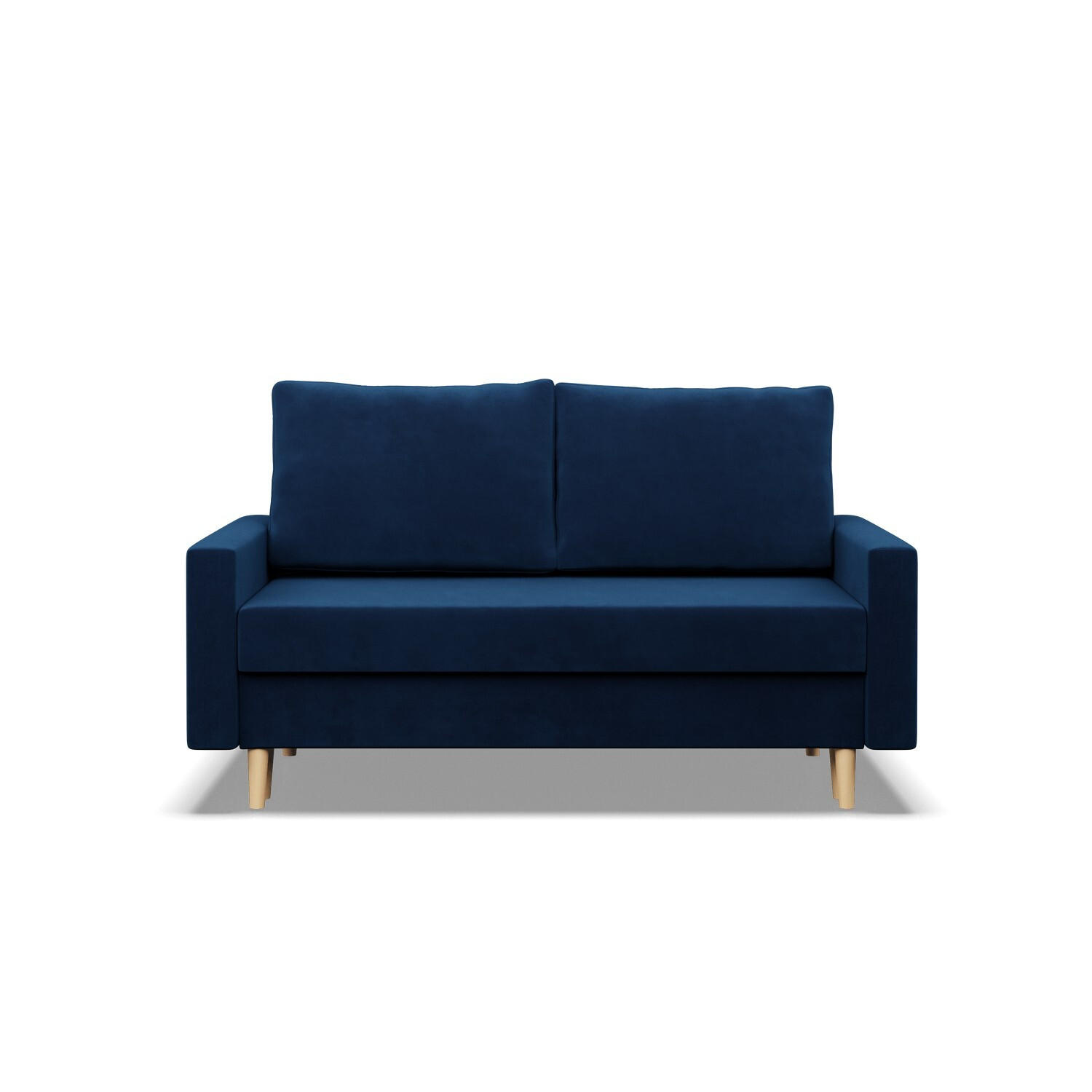 SOFA Blank dunkelblau 152/92/92 - Dunkelblau, Textil (152/92/92cm) - SIMKAM Furniture