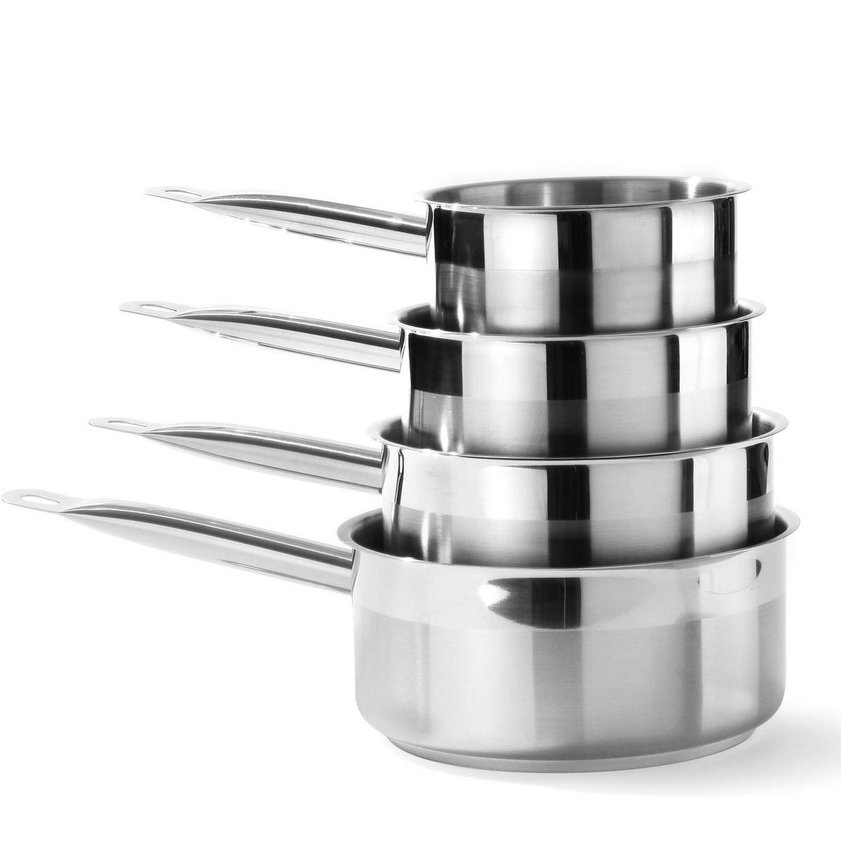 TOPF 3441672 - Silberfarben, Metall (25/30/25cm) - Hendi