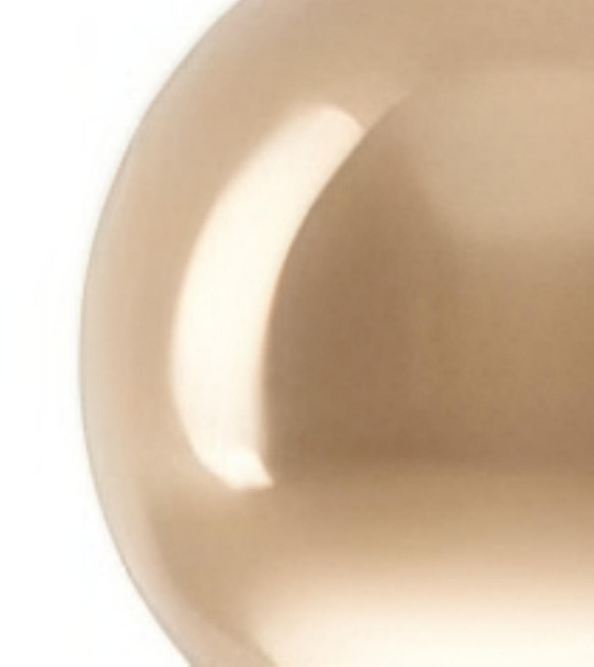 50XWEIHNACHTSKUGELN - Creme, Kunststoff (6/7/6cm) - Relaxdays