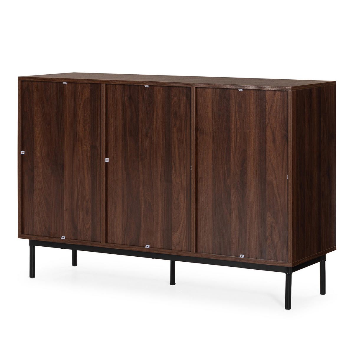 SIDEBOARD Florida 3 türen Walnuss-Optik - Walnussfarben, Holzwerkstoff (120/80/40cm) - VS Venta-stock