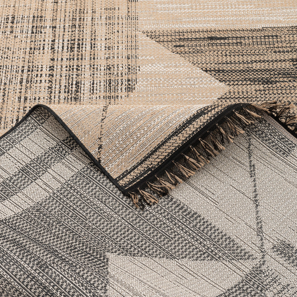 JUTE NATUR ETHNO STYLE TEPPICH ORIGIN MODERN - Beige, Textil (80/150cm) - Pergamon