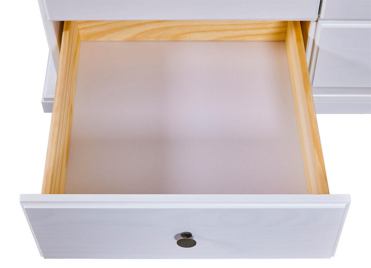 KLEIDERSCHRANK weiß - Weiß, Holzwerkstoff (104/198/56cm) - ebuy24