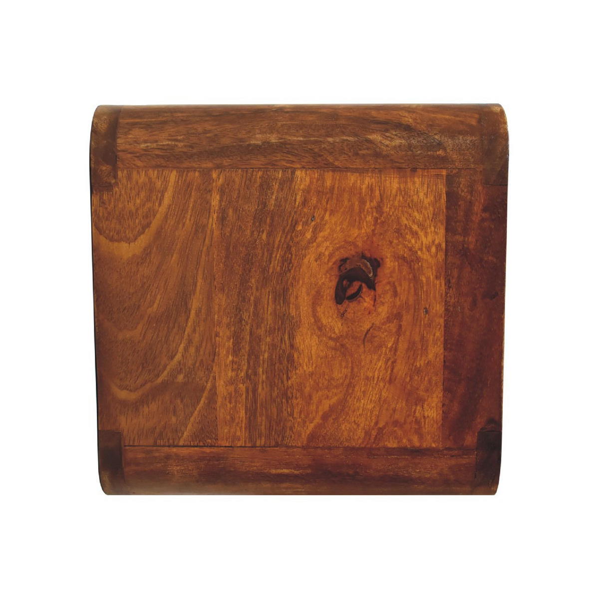 NACHTTISCH Mini Wandmontiert - Messingfarben/Braun, Holz/Metall (30/25/25cm) - Artisan Furniture