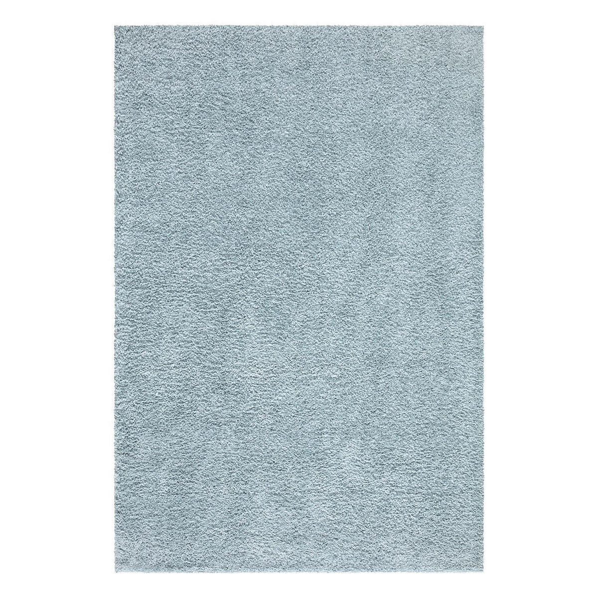 HOCHFLOR-TEPPICH City Shaggy 500 Türkis 200x200 cm - Türkis, Textil (200/200cm) - carpet city