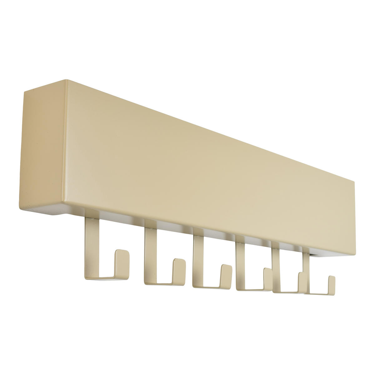 KLEIDERABLAGE Mula Beige - Beige, Metall (61/19/6cm) - LOFT42