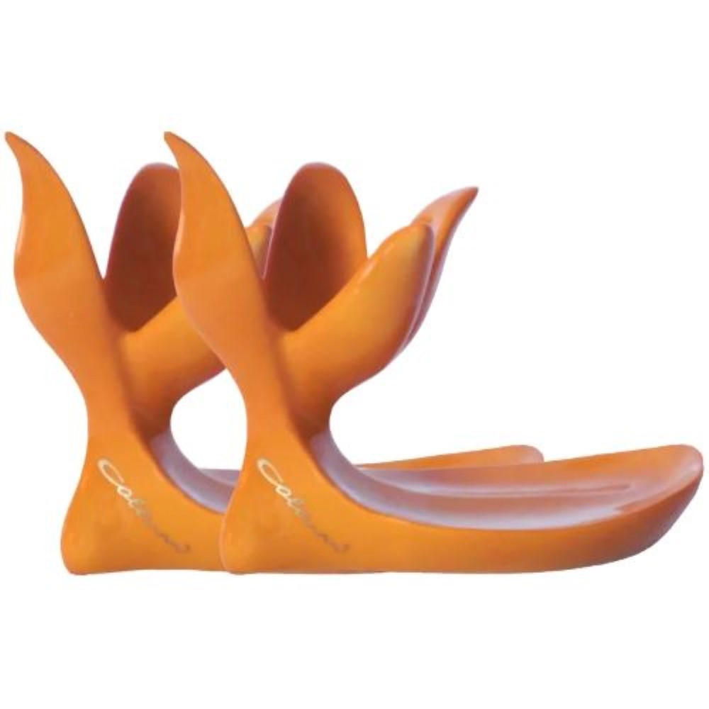 EIERBECHER Set 2 tlg. orange - Orange, Keramik (7/9/12cm) - Luigi Colani Porzellan