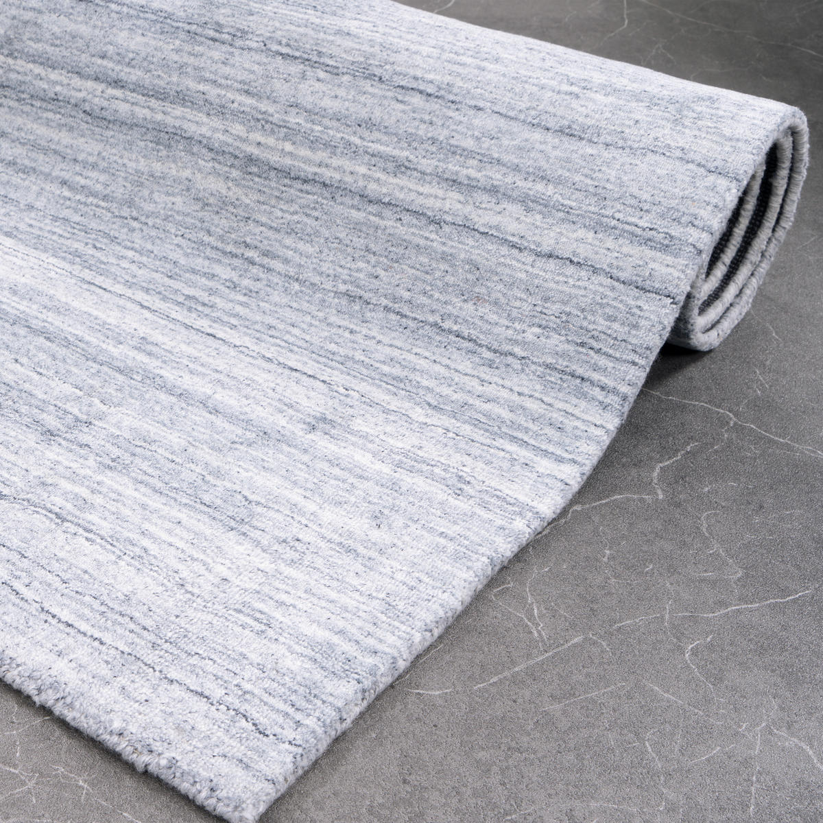 WOLLTEPPICH NATURA 160/230 cm Grey - Grau, Naturmaterialien (160/230cm) - Consilio Concept