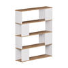RAUMTEILER Eneos Weiß/Goldkraft Eiche 100 x 124.5 cm - Honigeiche/Weiß, Holzwerkstoff (100/124.5/24cm) - Vicco
