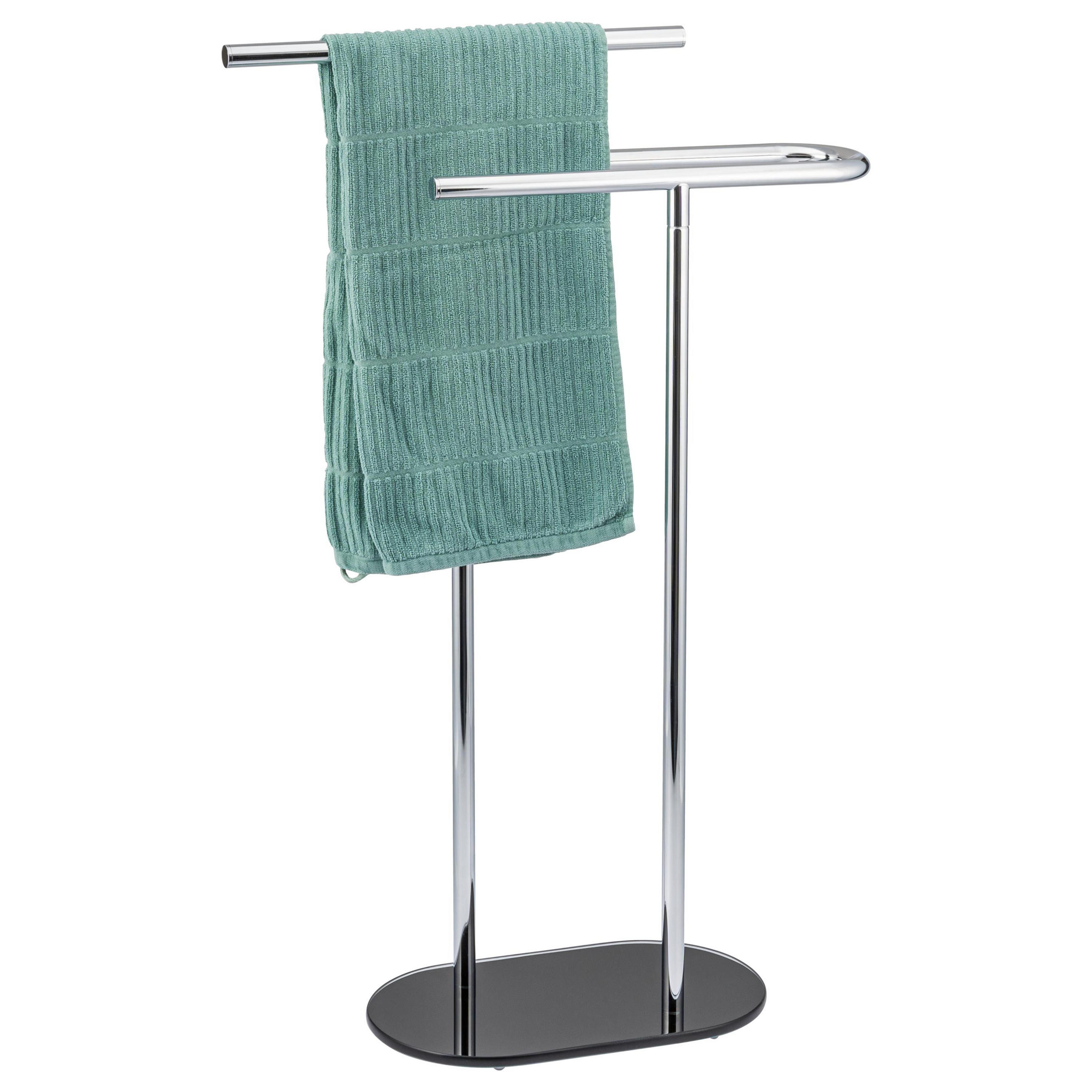 bremermann Stand-Handtuchhalter, Schwarz 56x82.5x20 cm