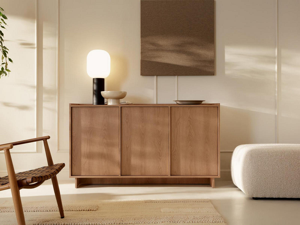 KOMMODE KELLOS - Eichefarben, Holzwerkstoff (147/82/39cm) - Compleo24