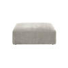 SOFA SITZELEMENT SEPHI Silber Cord - Silberfarben/Schwarz, Kunststoff/Textil (107/39/82cm) - KAWOLA