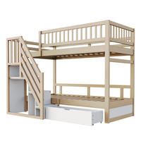 ETAGENBETT Doppelschlafplatz Holzfarbe - Naturfarben, Holz (90/200cm) - ComfortXL
