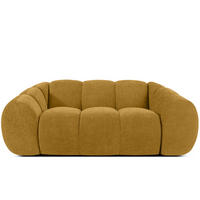 2-SITZER SOFA FLAVA, Honigfarben - Honig, Holz/Holzwerkstoff (200/76/100cm) - KONSIMO®