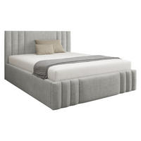 POLSTERBETT Ribo - Grau, Holz/Textil (160/200cm) - MIRJAN24