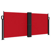 SEITENMARKISE Ausziehbar Rot 100x600 cm - Rot, Textil (100/1/600cm) - furnicato