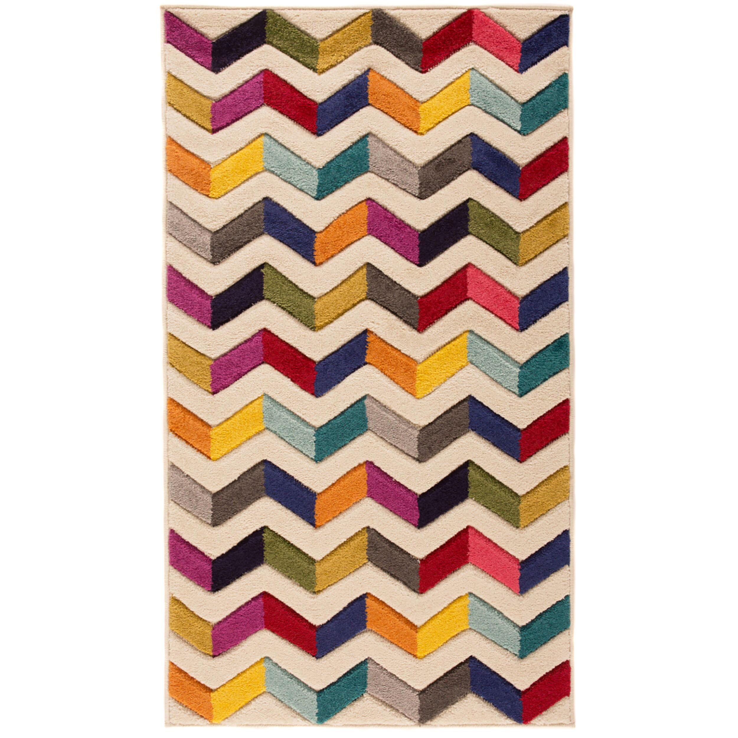 TEPPICH Bunt-Design, geometrisch MEON JOSH, Multi 200x290 cm - Multicolor, Textil (200/290cm) - KADIMA DESIGN