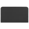 KOPFTEIL NAOFE 120X190 CM - Schwarz, Textil (120/68/6cm) - IDIMEX