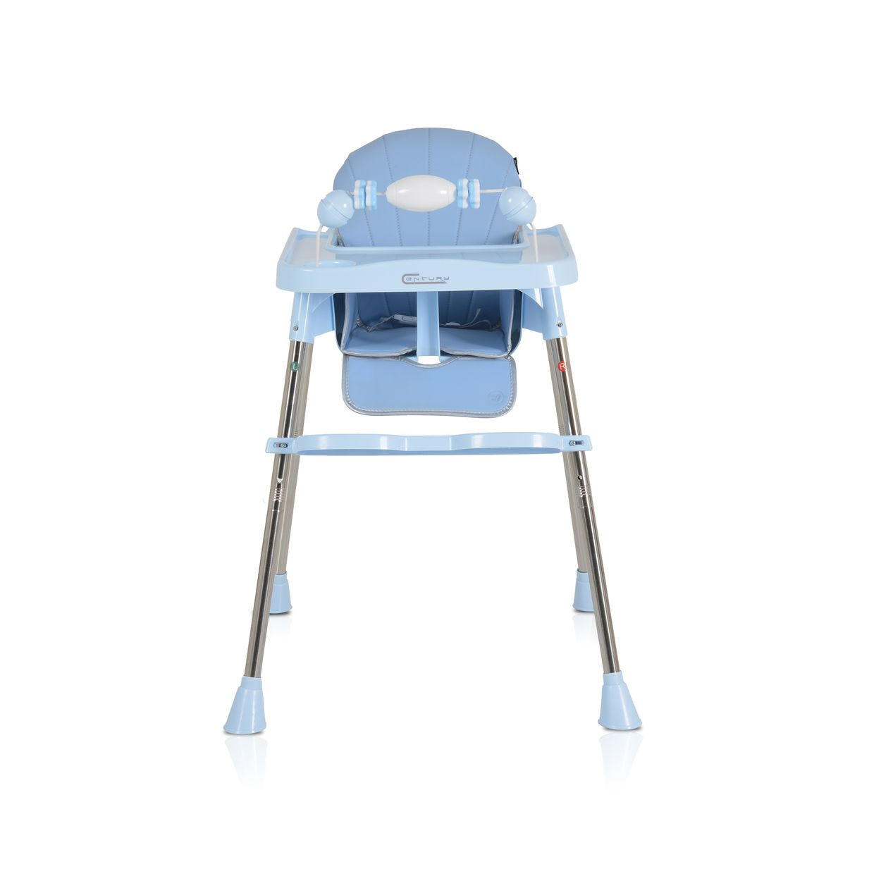 HOCHSTUHL Century blau Spielzeug, Tablett verstellbar, Gurt, Fußstütze - Blau, Kunststoff (63/84/61cm) - Moni