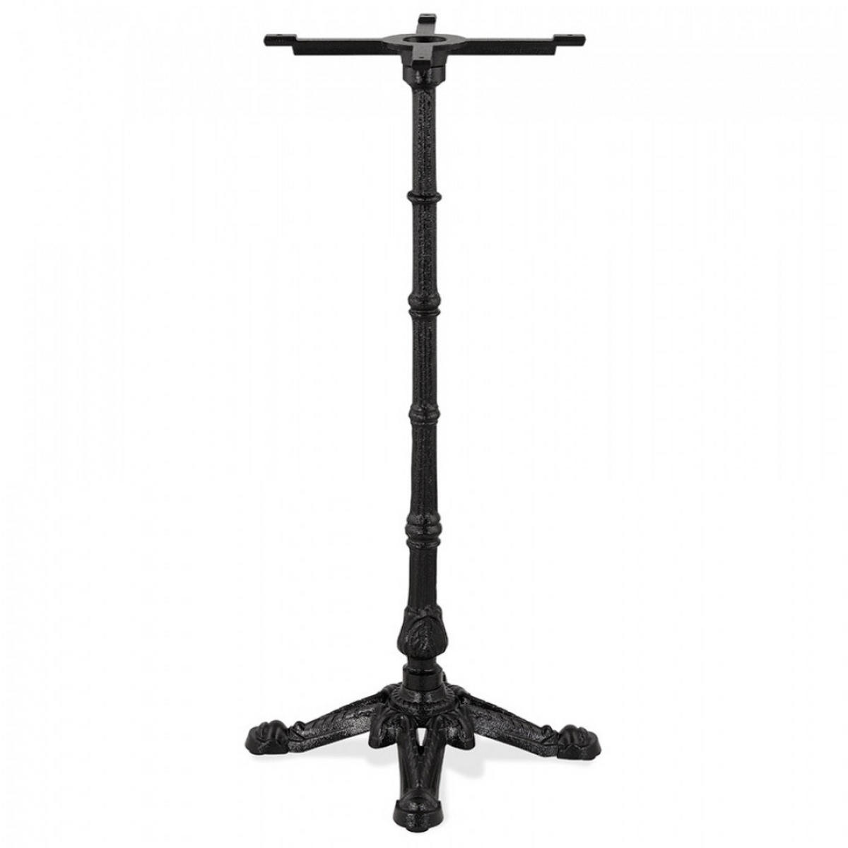 TISCHGESTELL Schwarz 52x52x108 cm - Schwarz, Metall (52/109/52cm) - AlterEgo