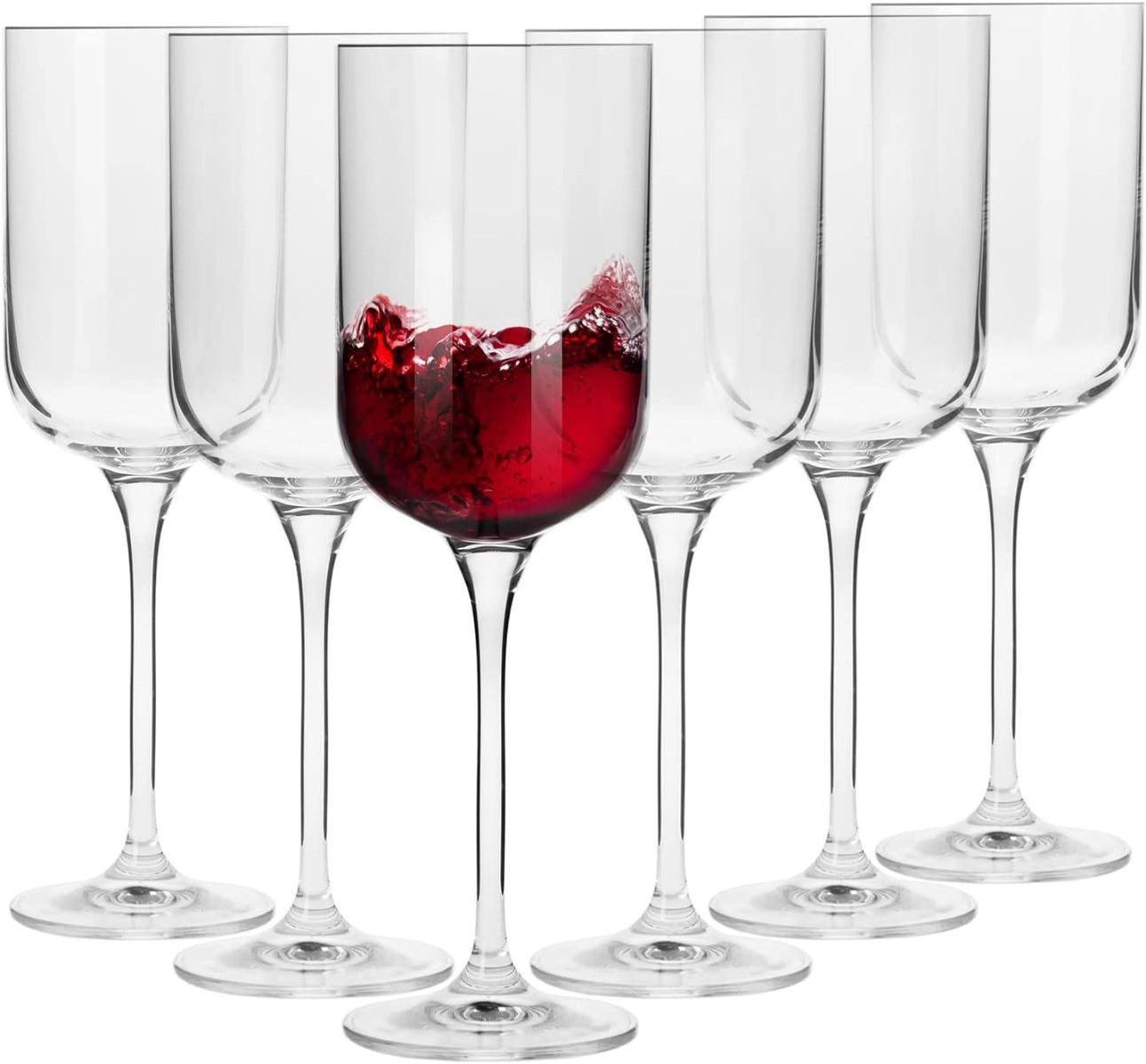 WEINGLÄSER GLAMOUR, 6ER-SET, 350 ML - Transparent, Glas (0.35L) - Krosno Glass