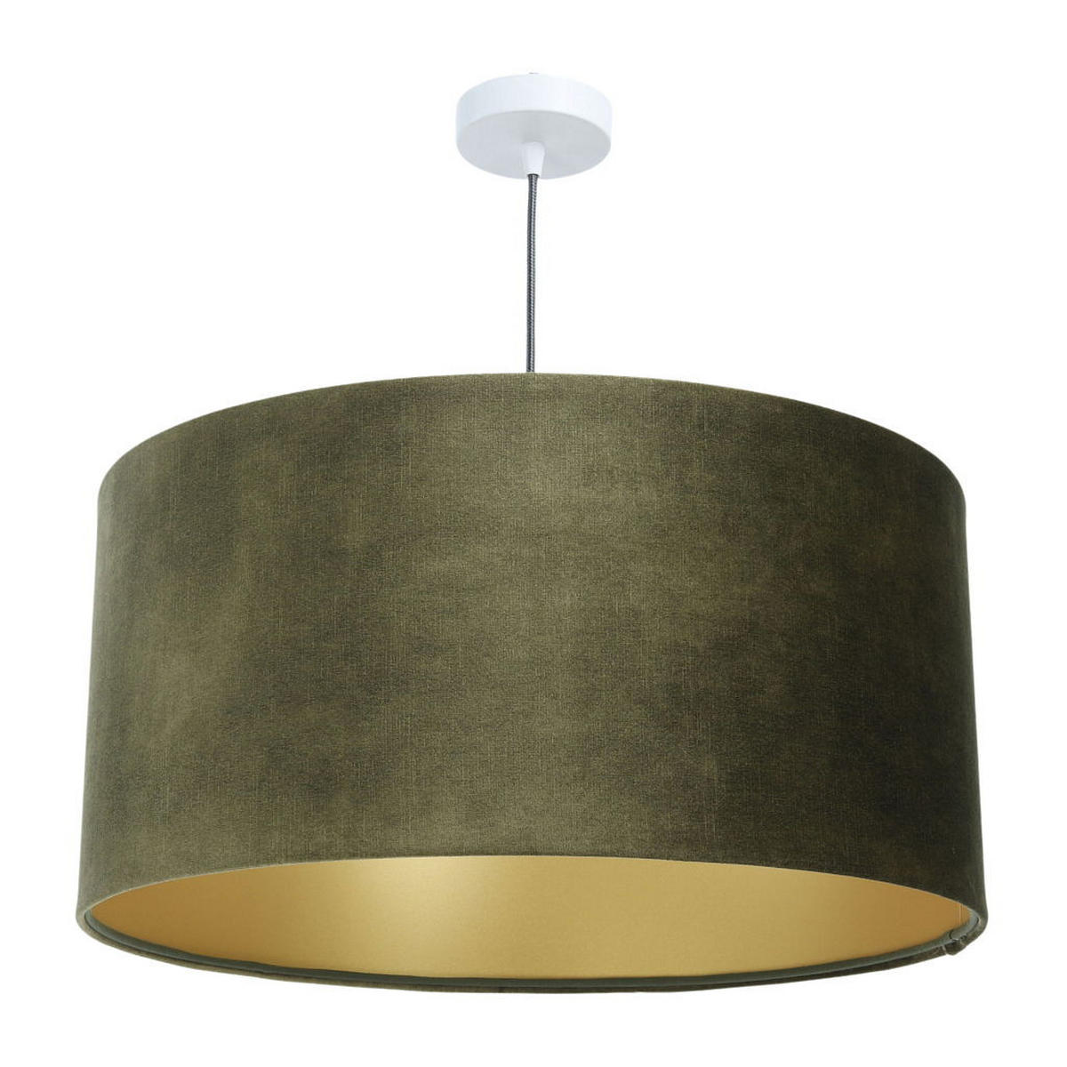 HÄNGELEUCHTE Gold 40/20 cm - Beige/Goldfarben, Kunststoff (40/0.4/20cm) - ONZENO