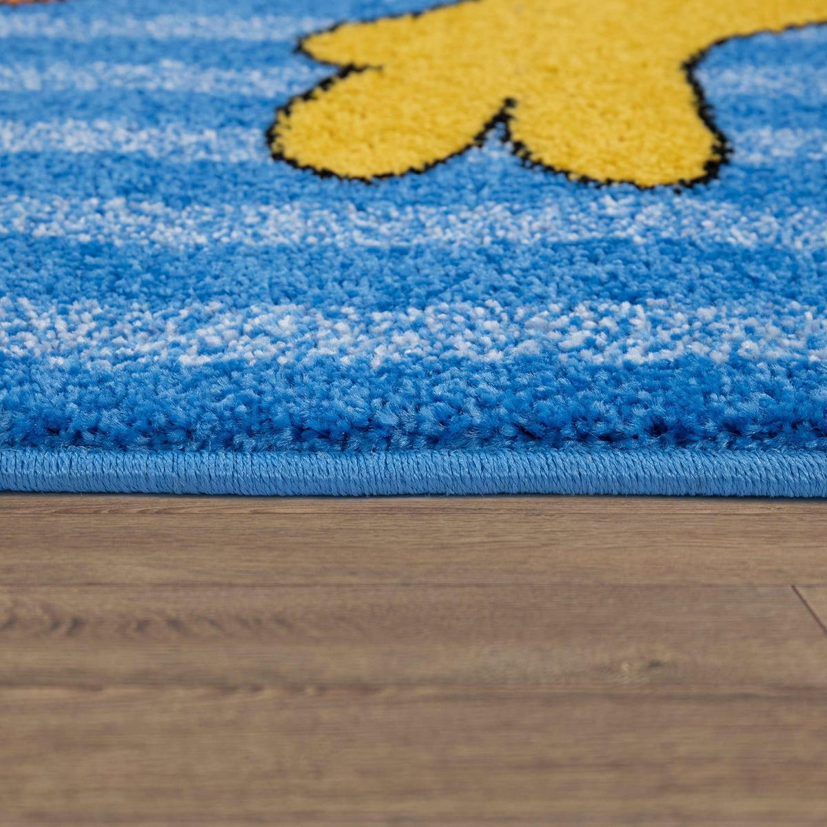 KINDERTEPPICH 160/230 LIEBEN SIEBEN 734 - Blau, Kunststoff (160/230cm)