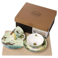KINDERGESCHIRR-SET Anouk Schatzsuche bunt 5er Set - Multicolor, Keramik (30/11/40cm) - Goebel