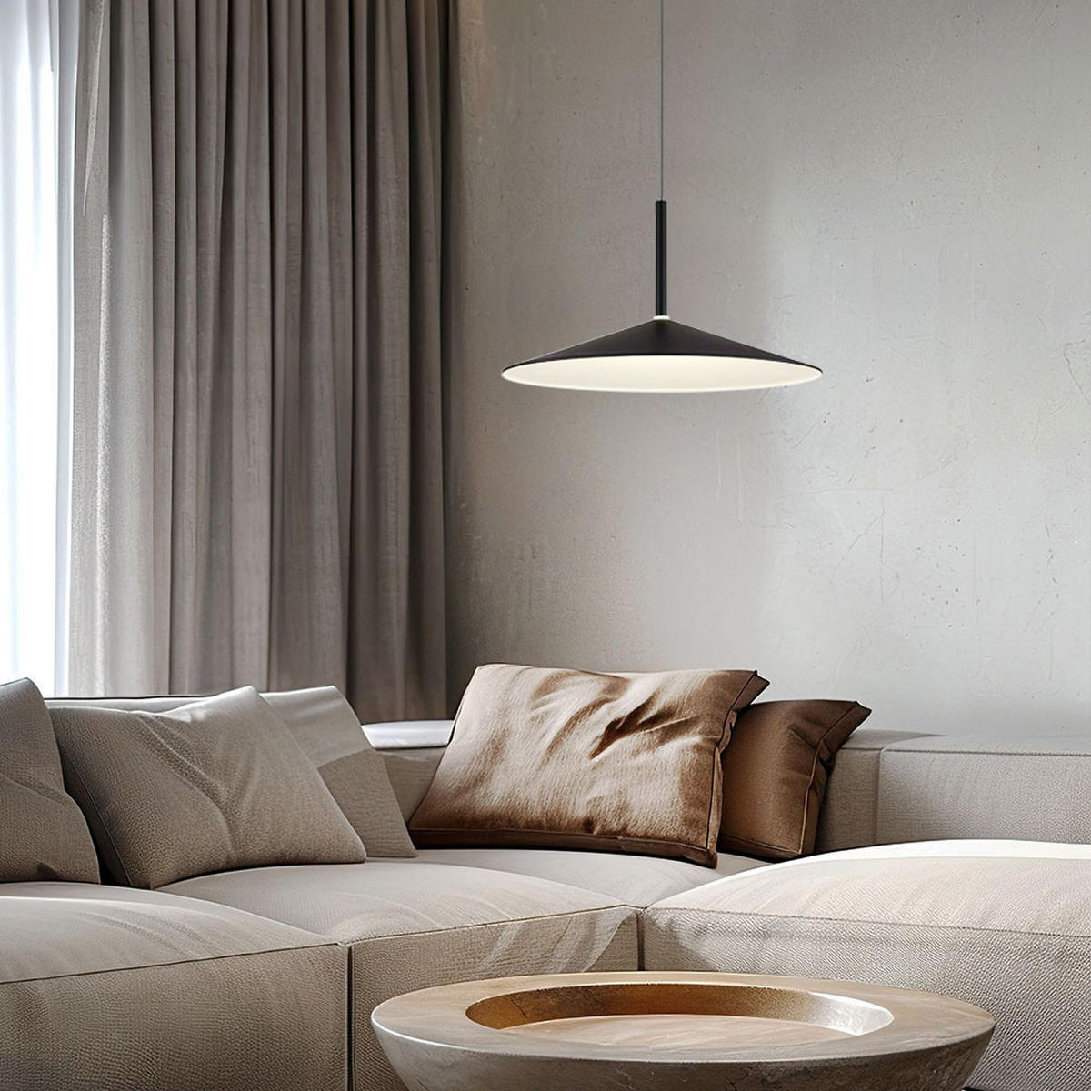 LED HÄNGELEUCHTE Metall Schwarz - Schwarz, Metall (47.5/47.5/150cm) - Globo Lighting