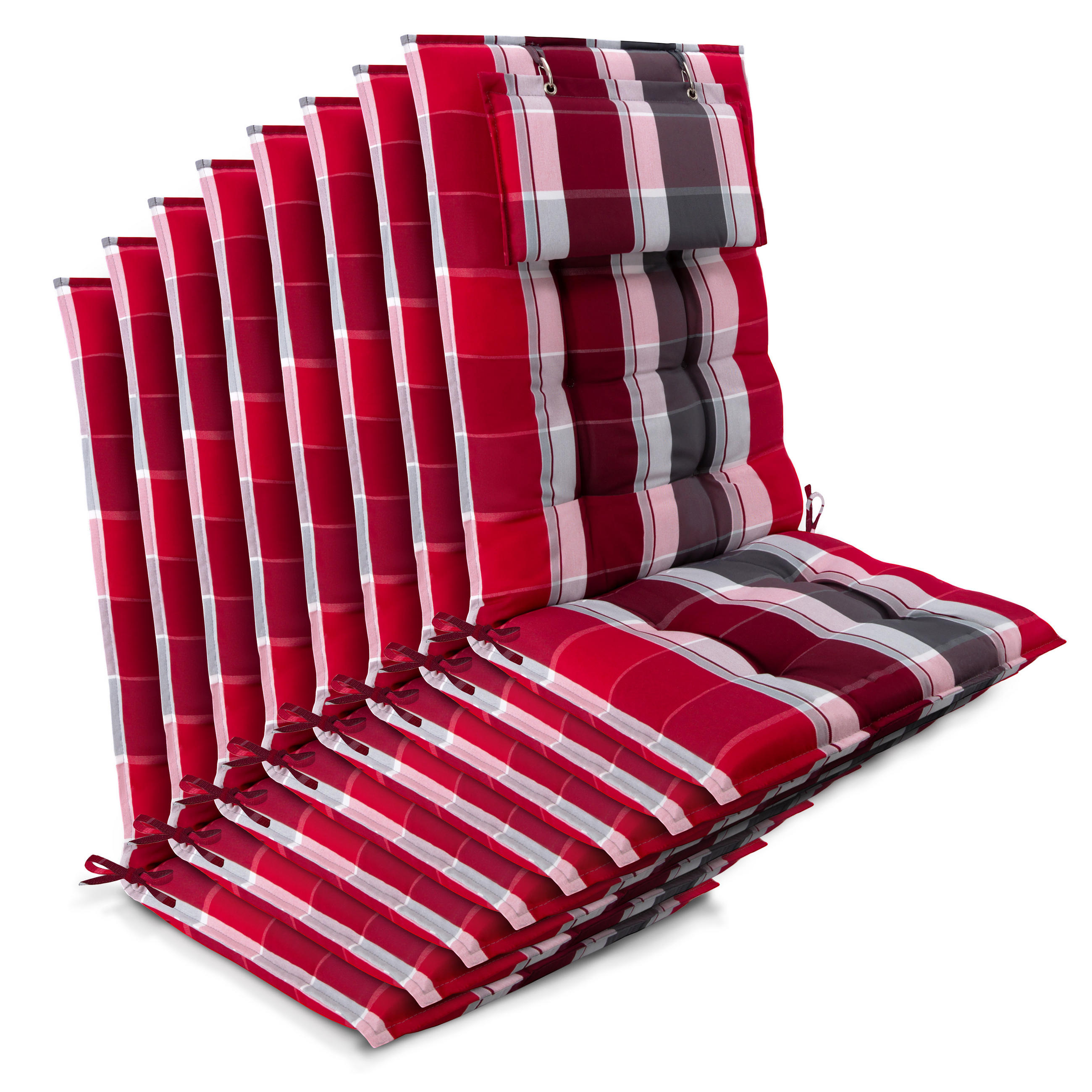 Beautissu Hochlehner Rot 50x120 cm