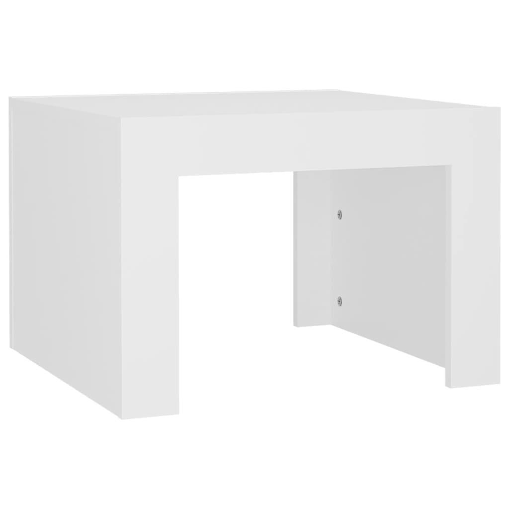 COUCHTISCH Weiß 50x50x35 cm Holzwerkstoff - Weiß, Holzwerkstoff (50/50/35cm) - furnicato