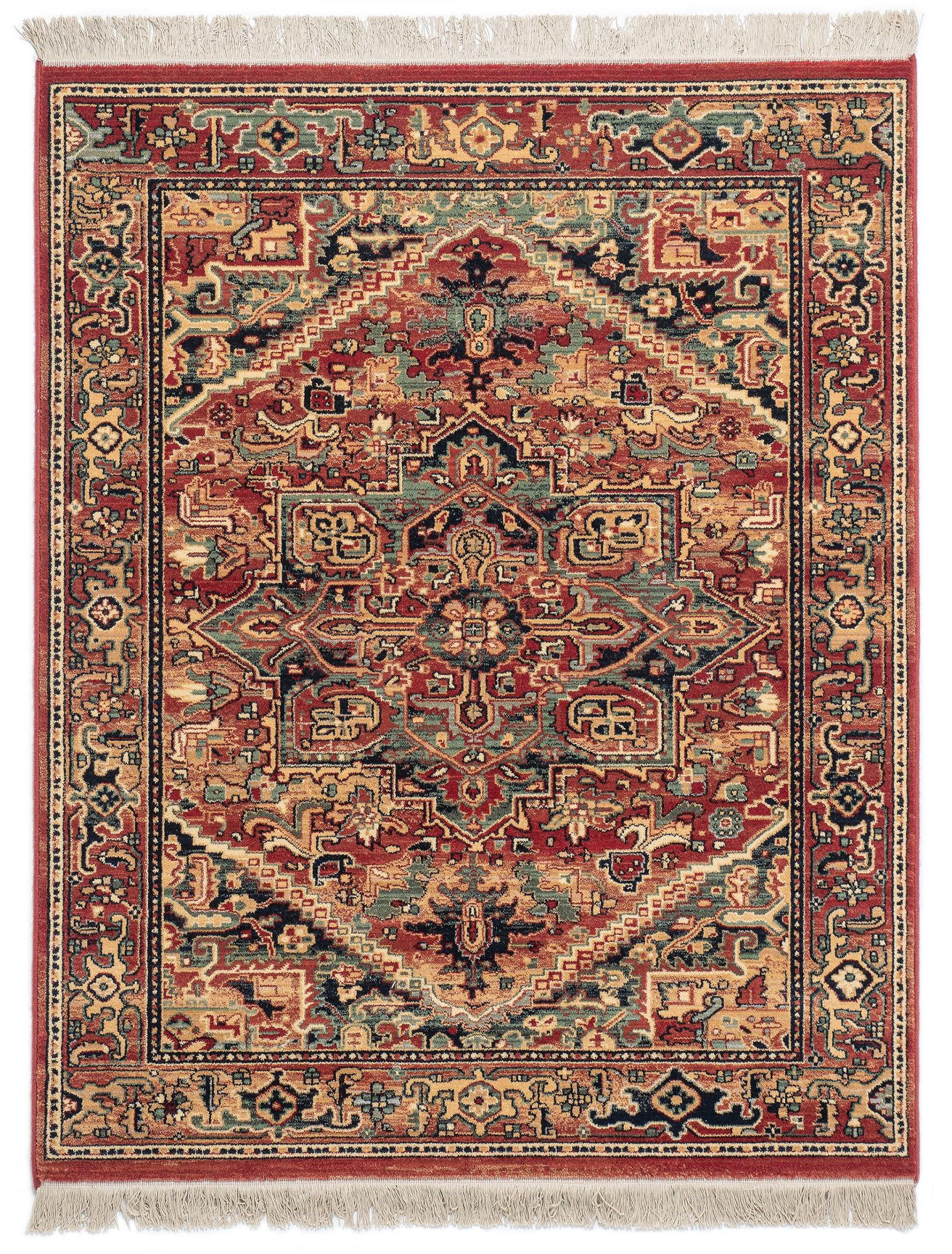 ORIENTTEPPICH Saharna 160x230 cm - Rot, Textil (160/230cm) - THEKO