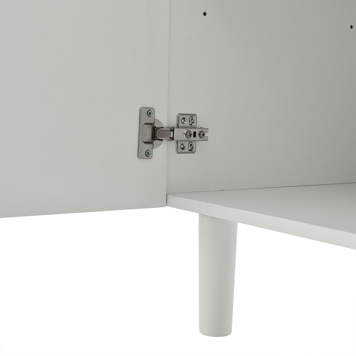 SIDEBOARD Weiß 120/38,5/79 cm - Weiß, Holzwerkstoff (120/79/38.5cm) - PANGIVO