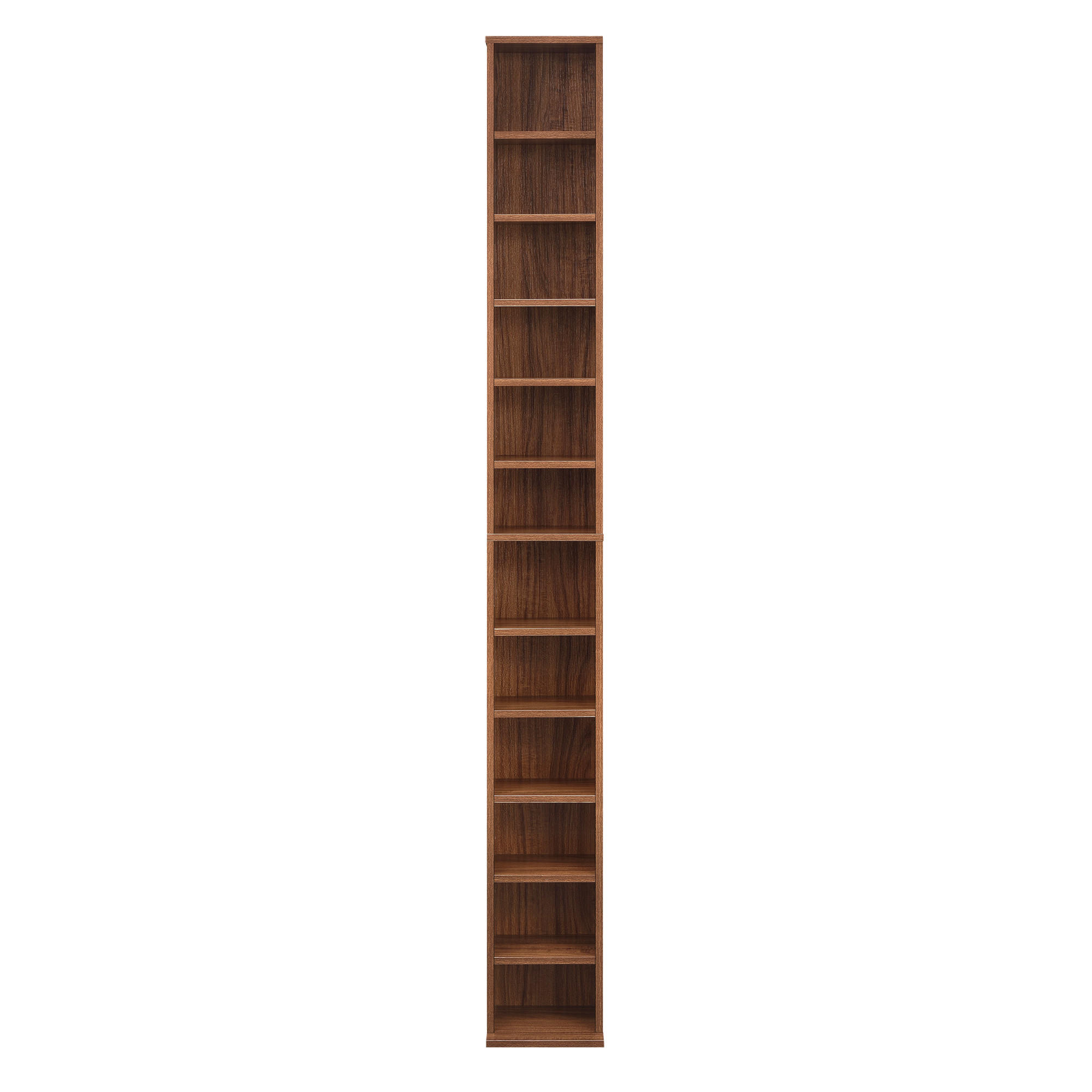 CD-REGAL Høyset - Walnussfarben, Holzwerkstoff (20/175/20cm) - [en.casa]