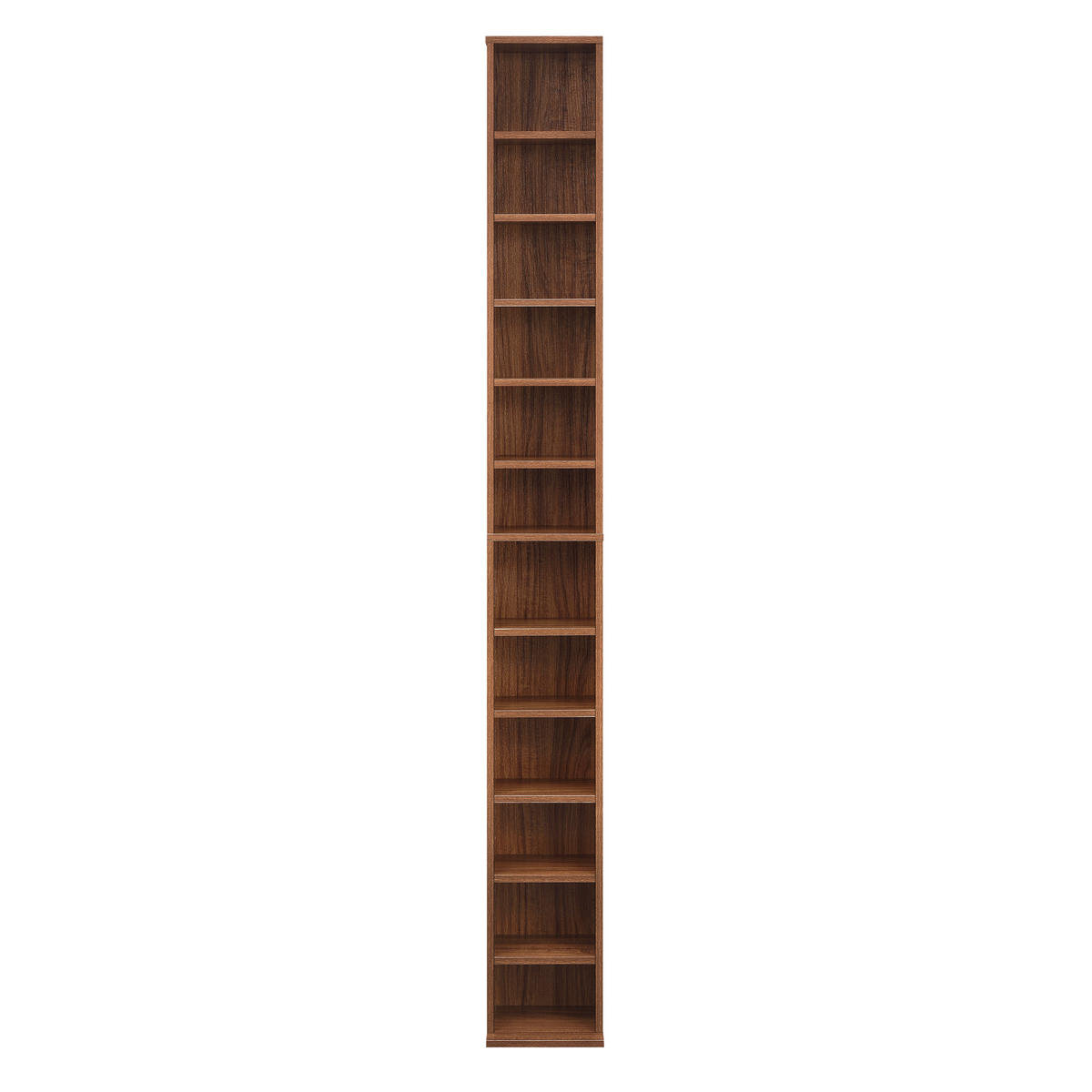 CD-REGAL Høyset - Walnussfarben, Holzwerkstoff (20/175/20cm) - [en.casa]