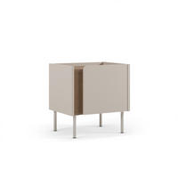 NACHTTISCH Lucile Beige 45/35/47.5 cm - Beige, Holz (35/47.5/45cm) - Drawer