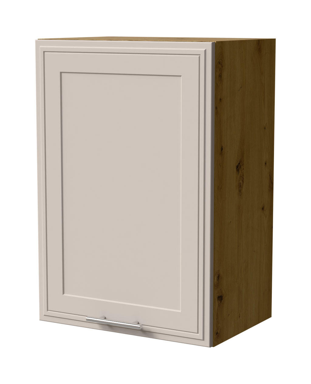 HÄNGESCHRANK Salo W2/50 Eiche Artisan / Kaschmir Matt 50 / 32,5 / 72cm - Kaschmir/Eiche Artisan, Holz/Holzwerkstoff (50/72/32.5cm) - Feldmann-Wohnen
