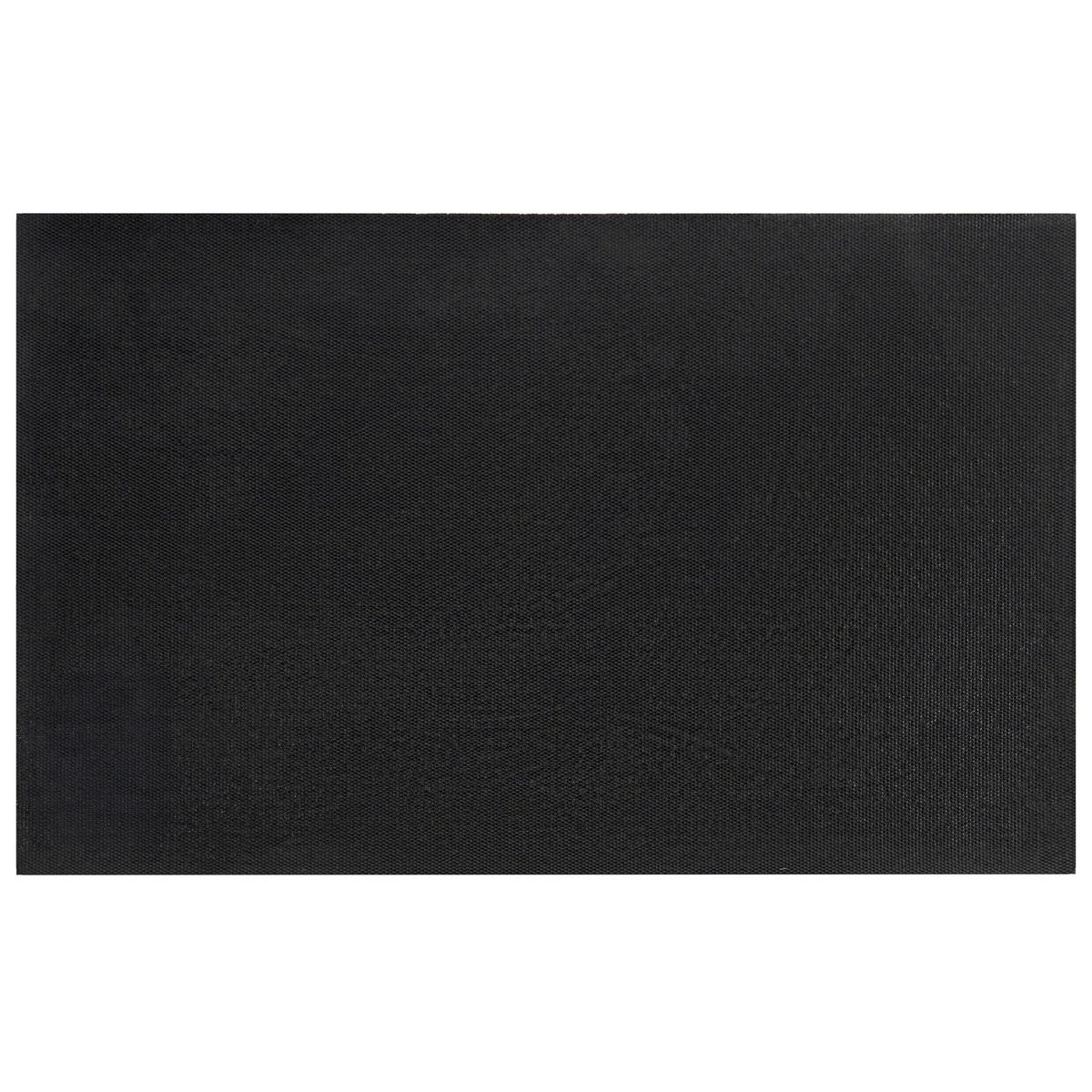 FUSSMATTE Naturfarben 45/75 cm Blatt Kokosfasern Nunivak - Hellblau, Textil (45/75cm) - Beliani