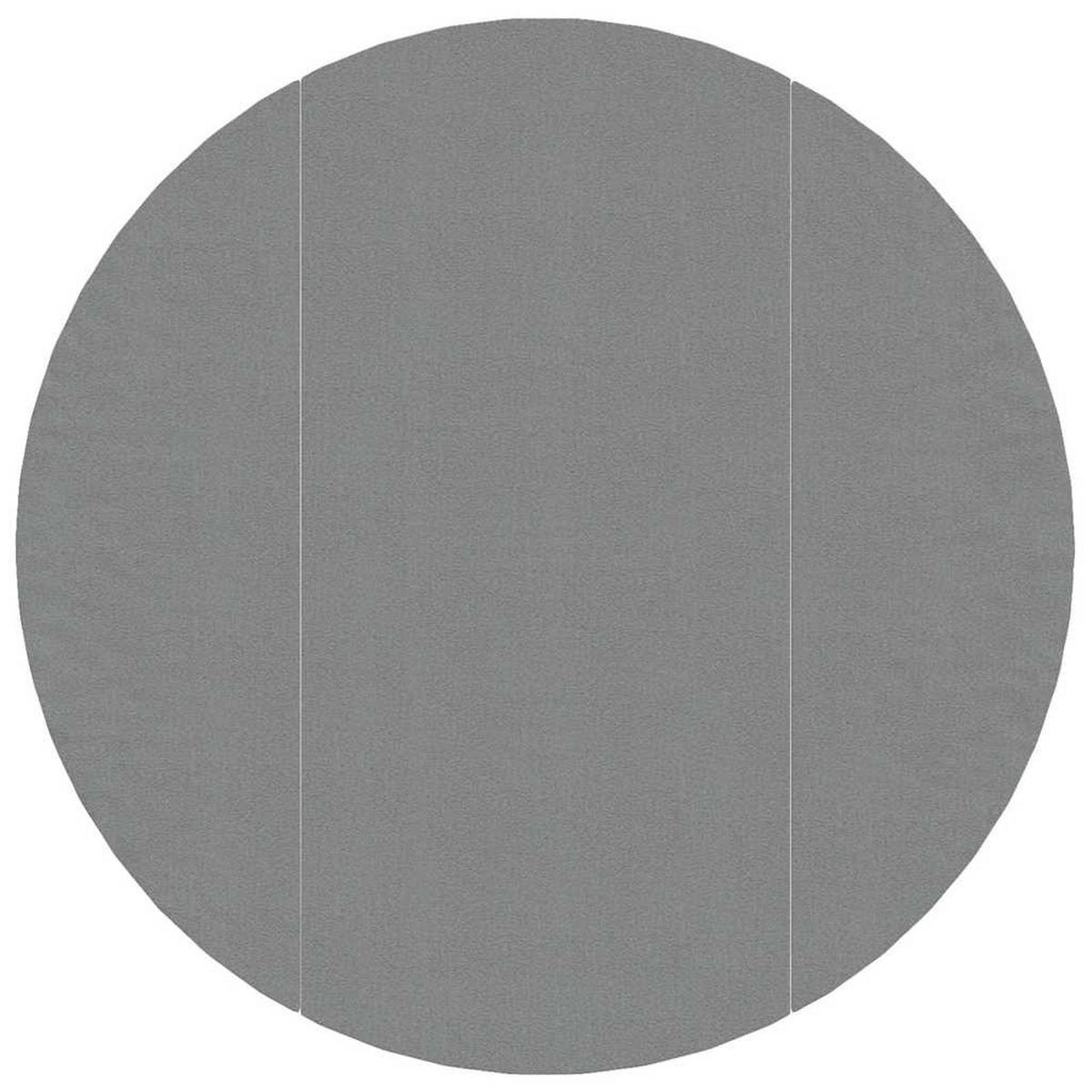 POOL-BODENTUCH Hellgrau Ø366 Cm Polyester Geotextil - Grau, Textil (366/366cm) - vidaXL