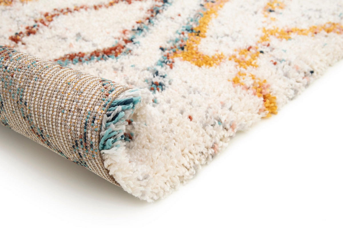 TEPPICH Shaggy dick weich pflegeleicht mehrfarbig - Multicolor, Textil (200/290cm) - AFK Living